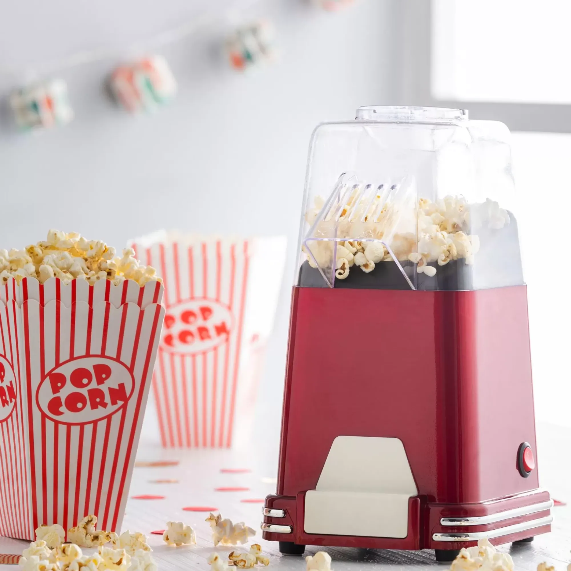 CASA Equipamiento De Cocina|Retro Fun Palomitera Rojo