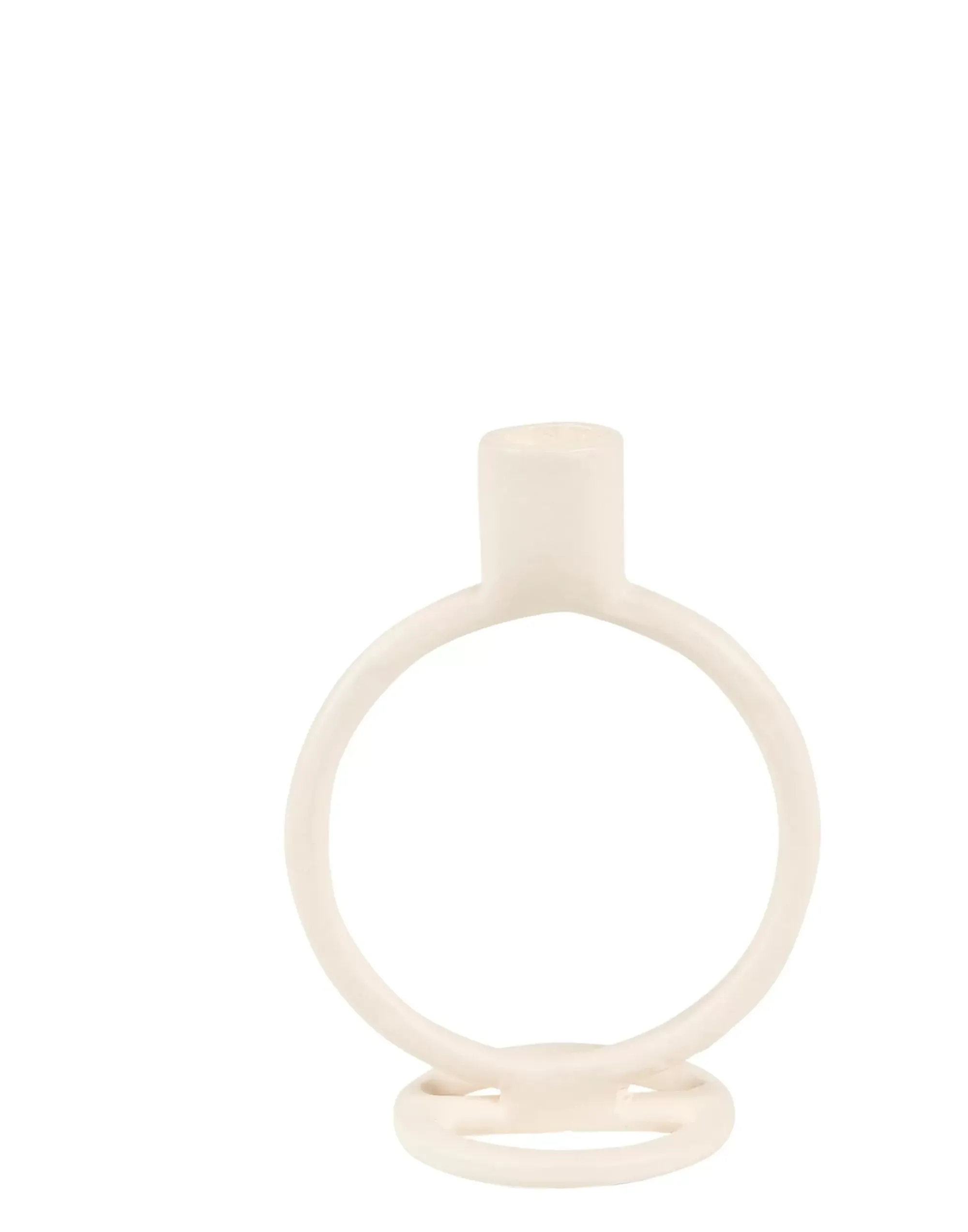 CASA Candelabros|Rings Candelabro Blanco