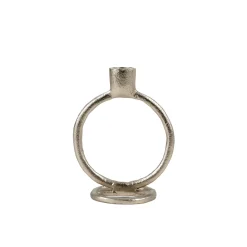 CASA Candelabros|Rings Candelabro Plateado