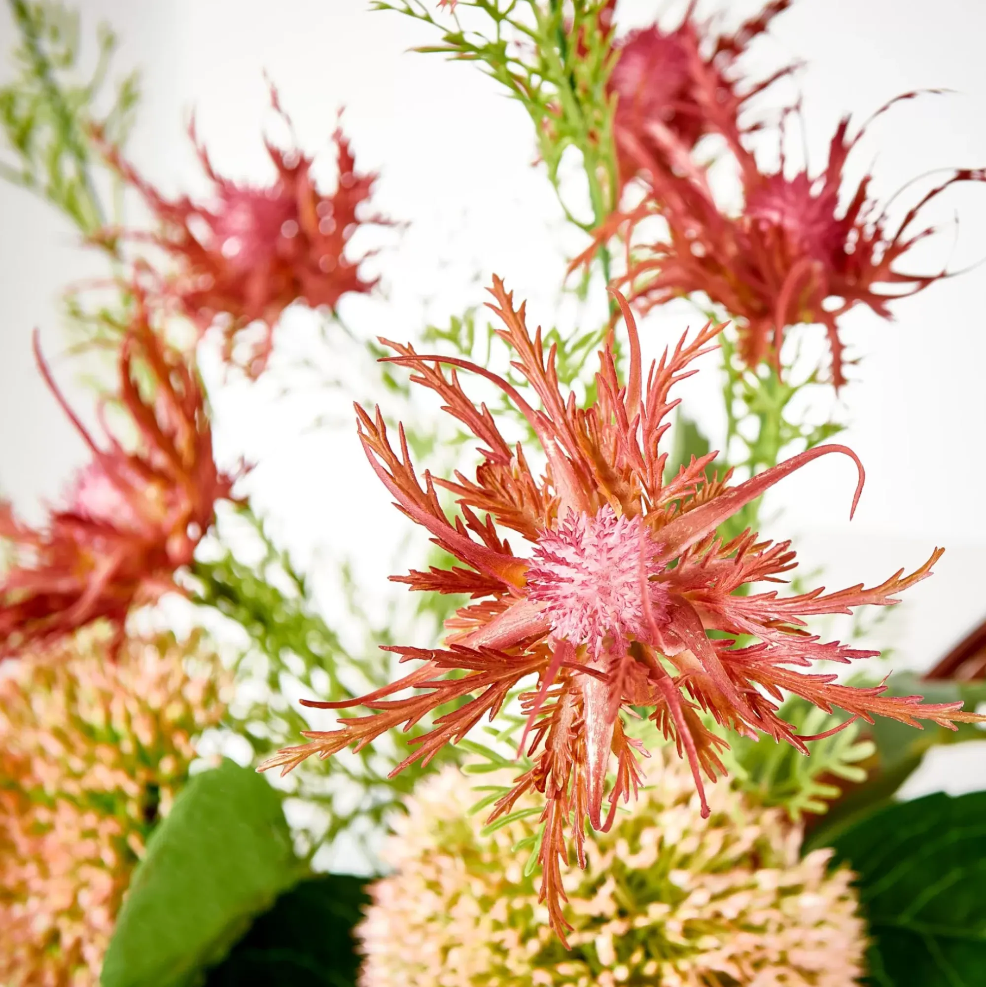 CASA Ramos Artificiales|Ruby Planta Artificial Rojo