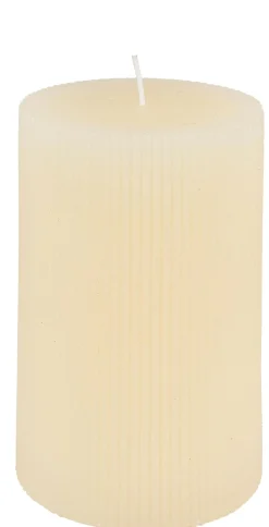 CASA Velas|Rustic Vela Estriada Blanco