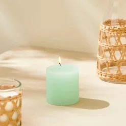 CASA Velas|Rustic Vela Estriada Menta