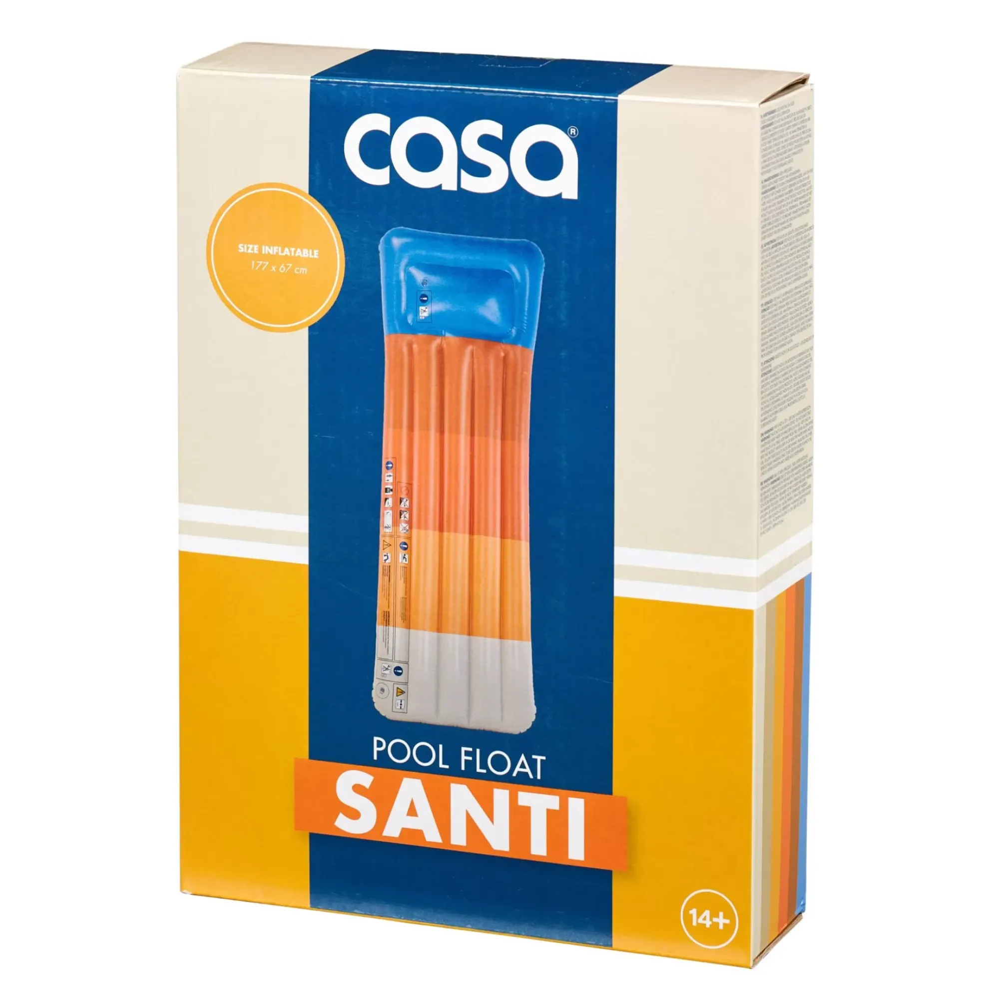 CASA Artículos De Playa|Santi Colchoneta Inflable Varios Colores