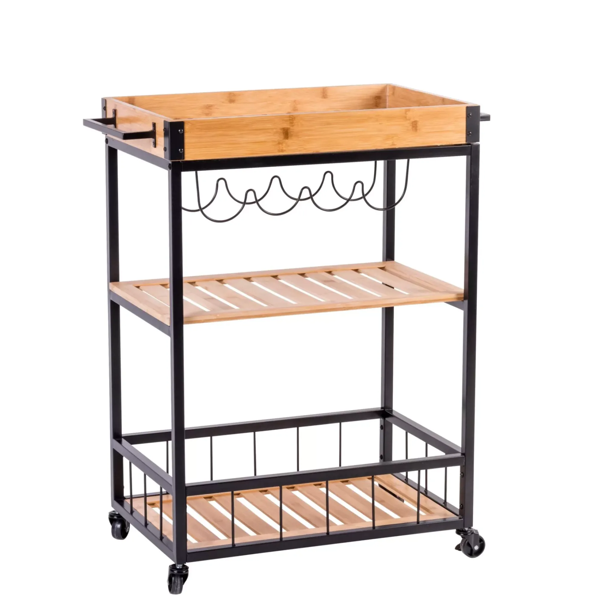 CASA Carritos|Selmo Carrito De Cocina Natural