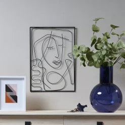 CASA Decoracion De Pared|Senorita Decoracion De Pared Negro