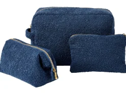 CASA Neceseres|Siera Bolsa De Maquillaje Azul Oscuro