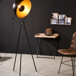 CASA Lamparas De Pie|Soleil Lampara De Pie Negro