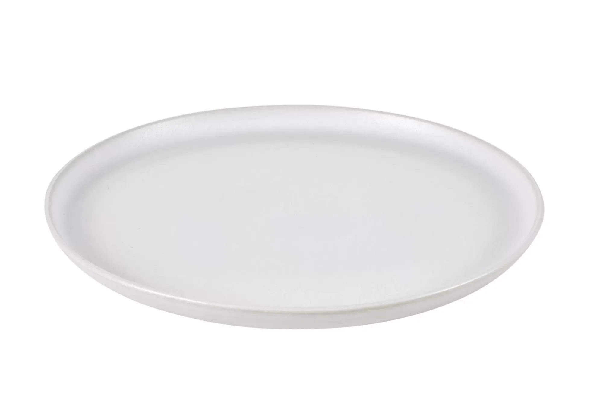 CASA Platos|Soul Ivory Plato Llano Blanco