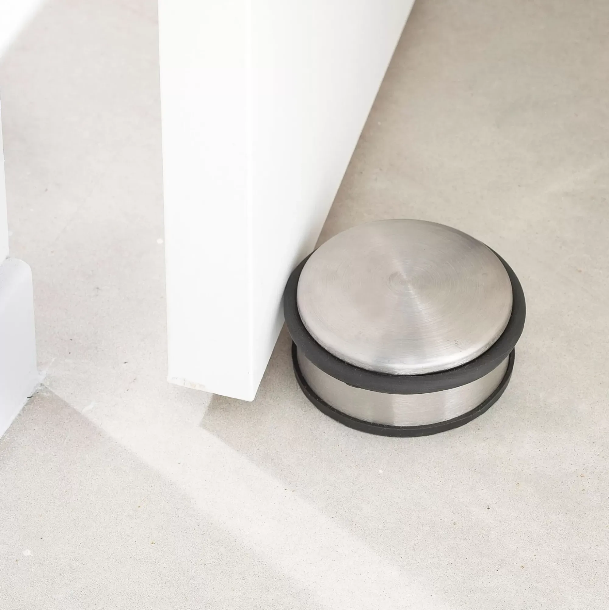 CASA Topes Para Puerta|Stainless Tope Para Puerta Plateado