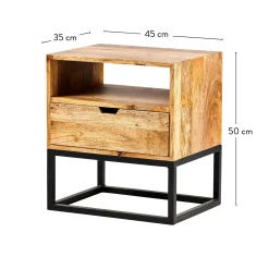 CASA Cajoneras|Stavros Mesilla De Noche Natural