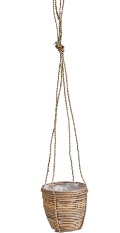 CASA Colgadores Para Plantas|Stripe Macetero Colgante Natural