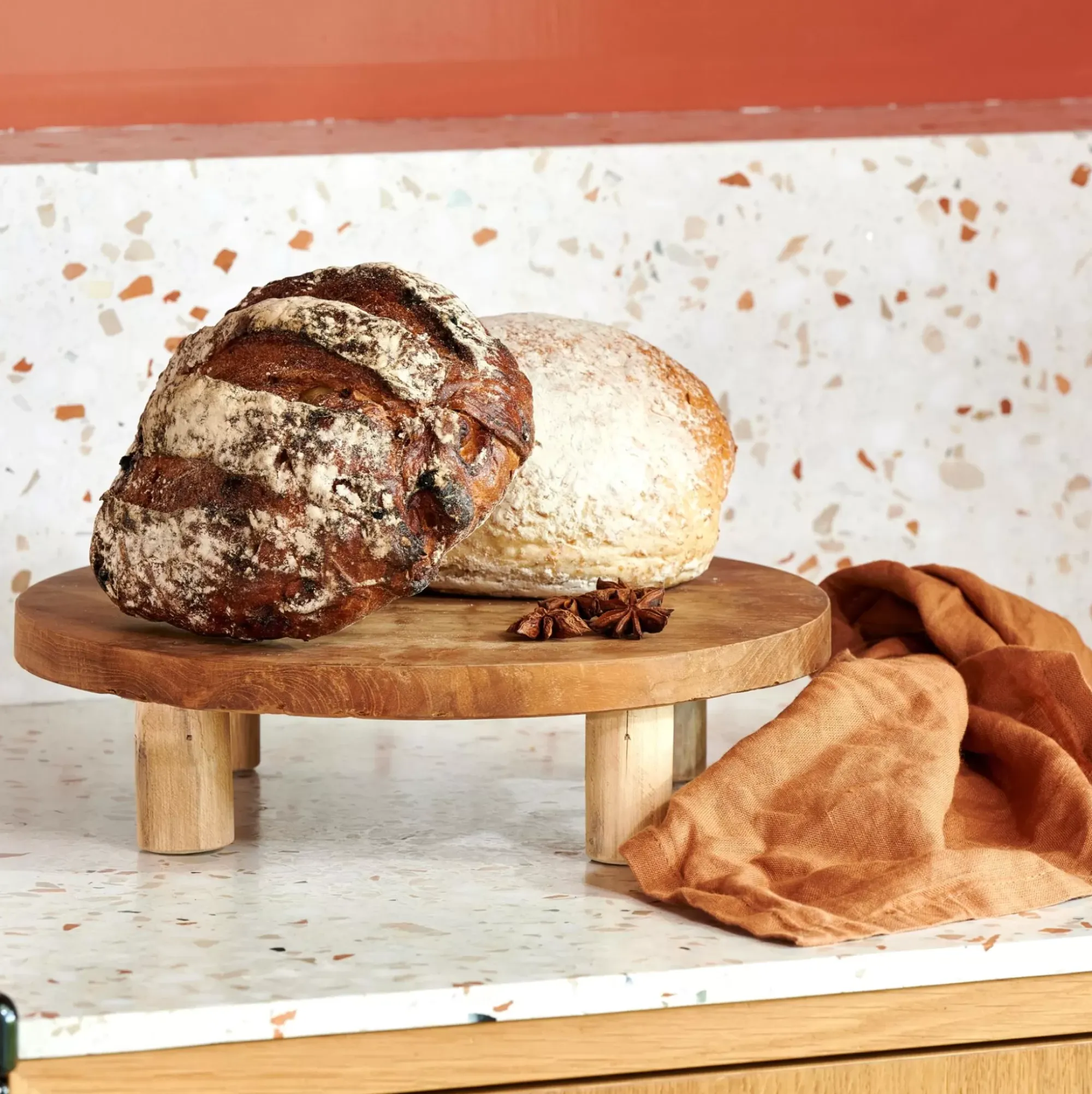 CASA Soportes Para Plantas|Teak Soporte En Pie Natural