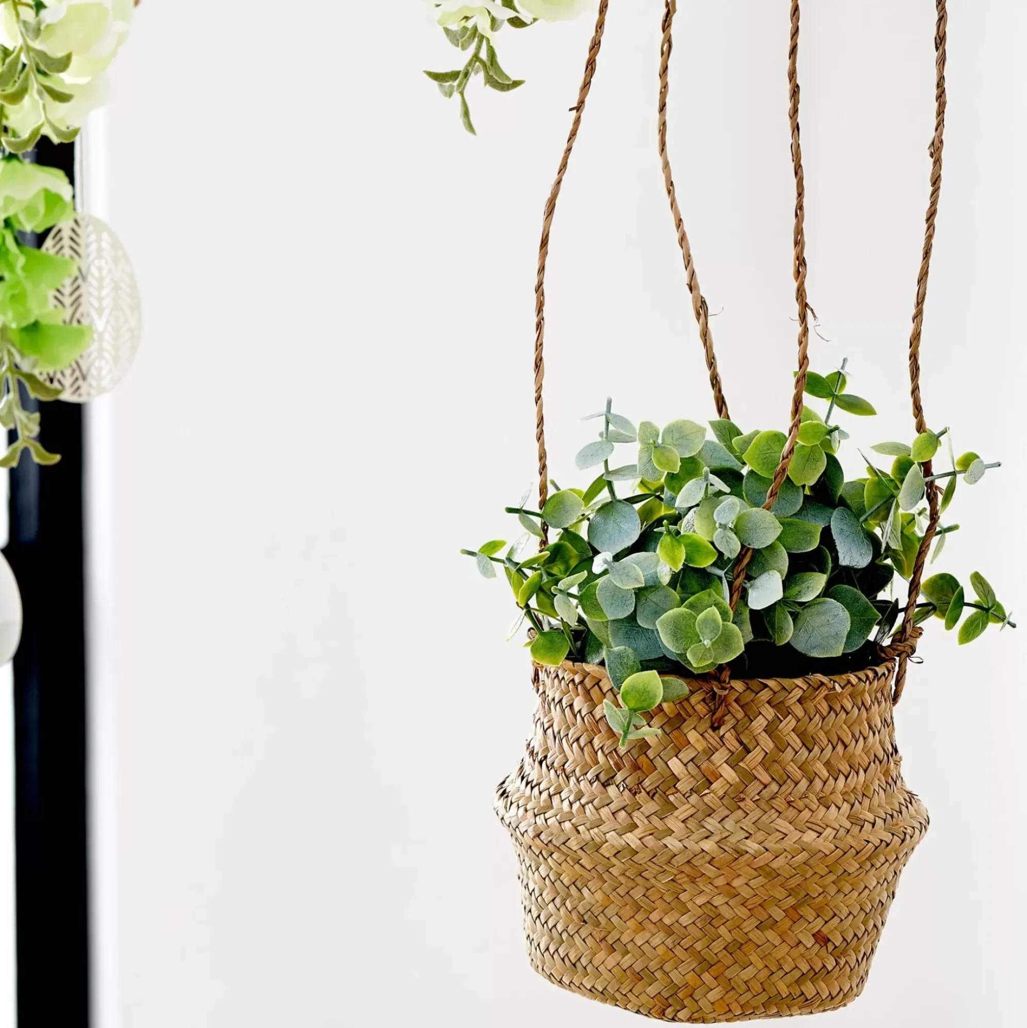 CASA Plantas Artificiales|Terra Planta En Maceta Blanco, Verde