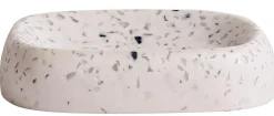 CASA Accesorios De Tocador|Terrazzo Jabonera Blanco