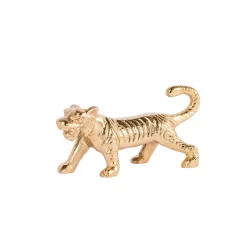 CASA Figuras Decorativas|Tiger Tigre Decorativa Dorado