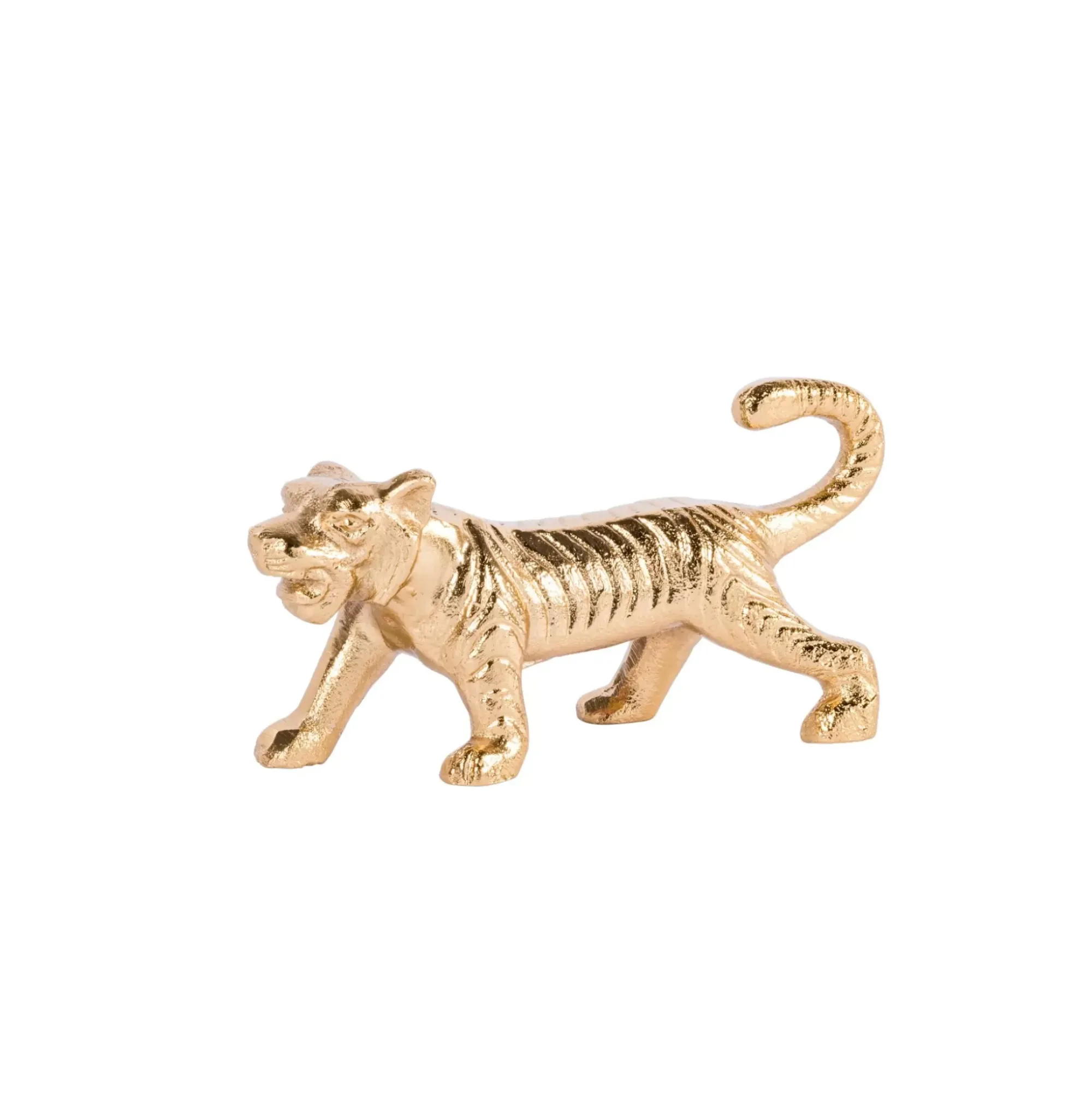 CASA Figuras Decorativas|Tiger Tigre Decorativa Dorado