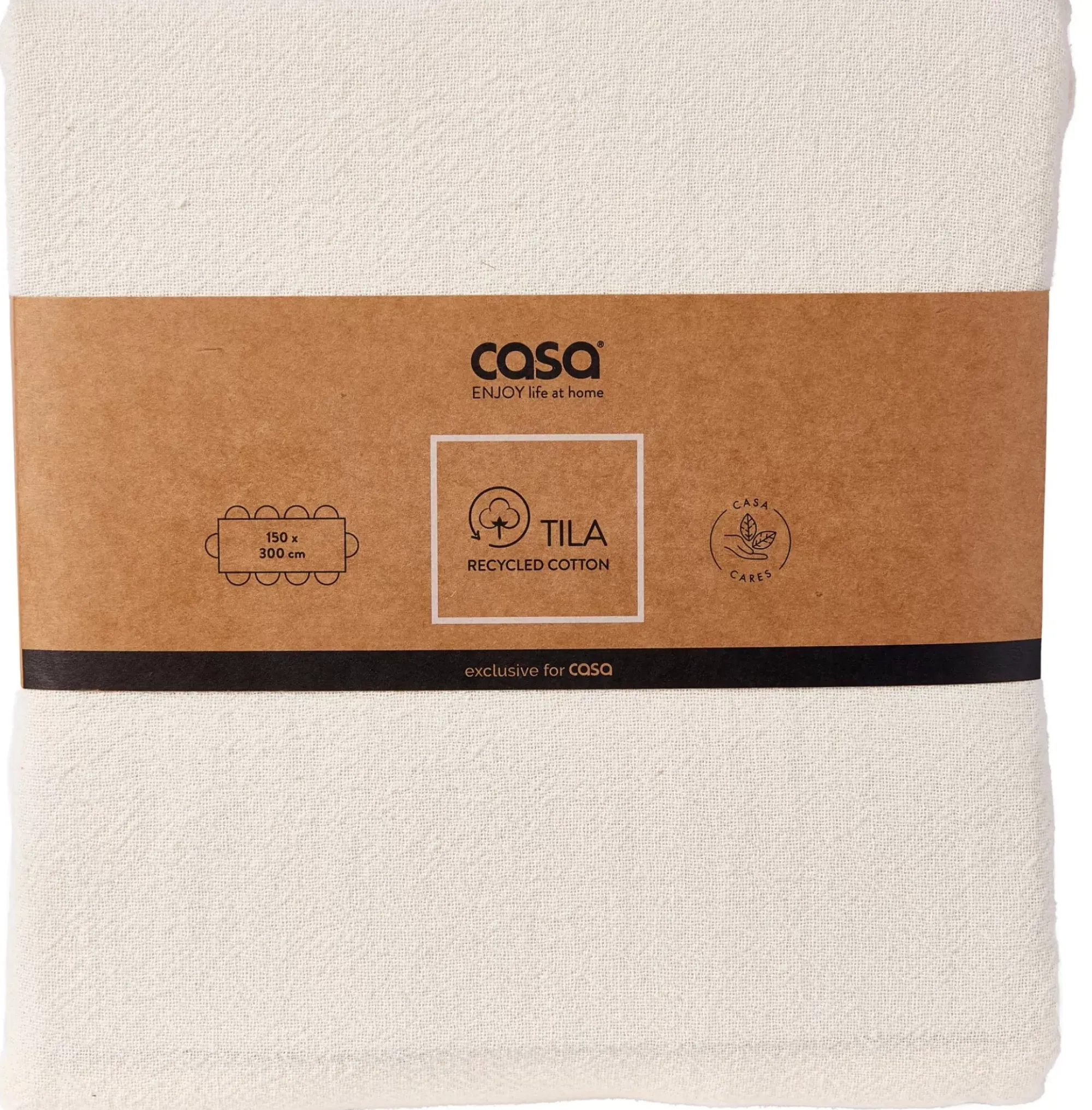 CASA Manteles|Tila Mantel Blanco Apagado
