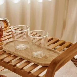 CASA Fuentes Para Servir|Travi Bandeja Para Presentar Natural