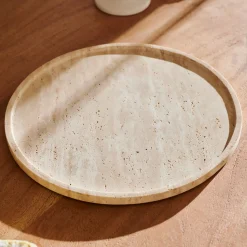 CASA Fuentes Para Servir|Travi Bandeja Para Presentar Natural