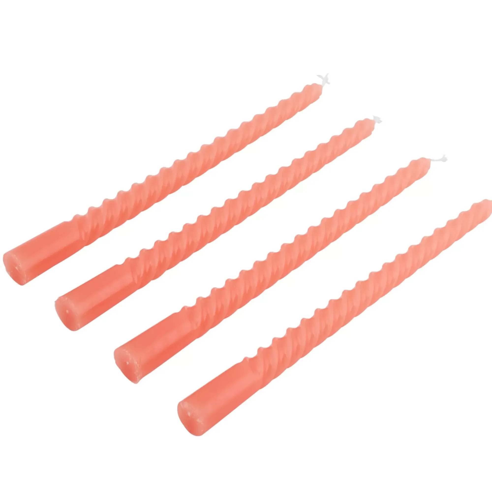 CASA Velas|Twist Vela Candelabro Naranja