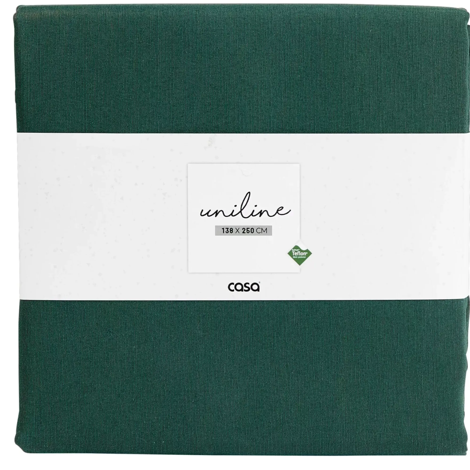 CASA Manteles|Uniline Mantel Verde Oscuro