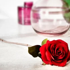 CASA Ramos Artificiales|Velvet Flor Artificial Rojo