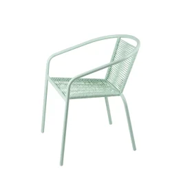 CASA Sillas De Jardín|Verona Silla Apilable Aguamarina