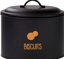 CASA Taperes|Vira Fiambrera Para Galletas Negro