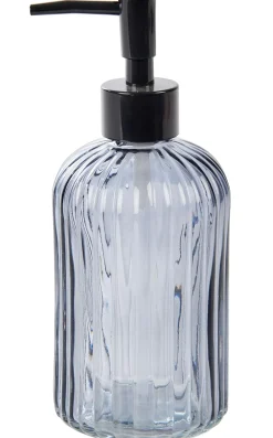 CASA Accesorios De Tocador|Vitrum Dispensador De Jabon Negro, Gris Oscuro