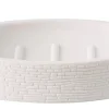 CASA Accesorios De Tocador|White Elegance Jabonera Blanco