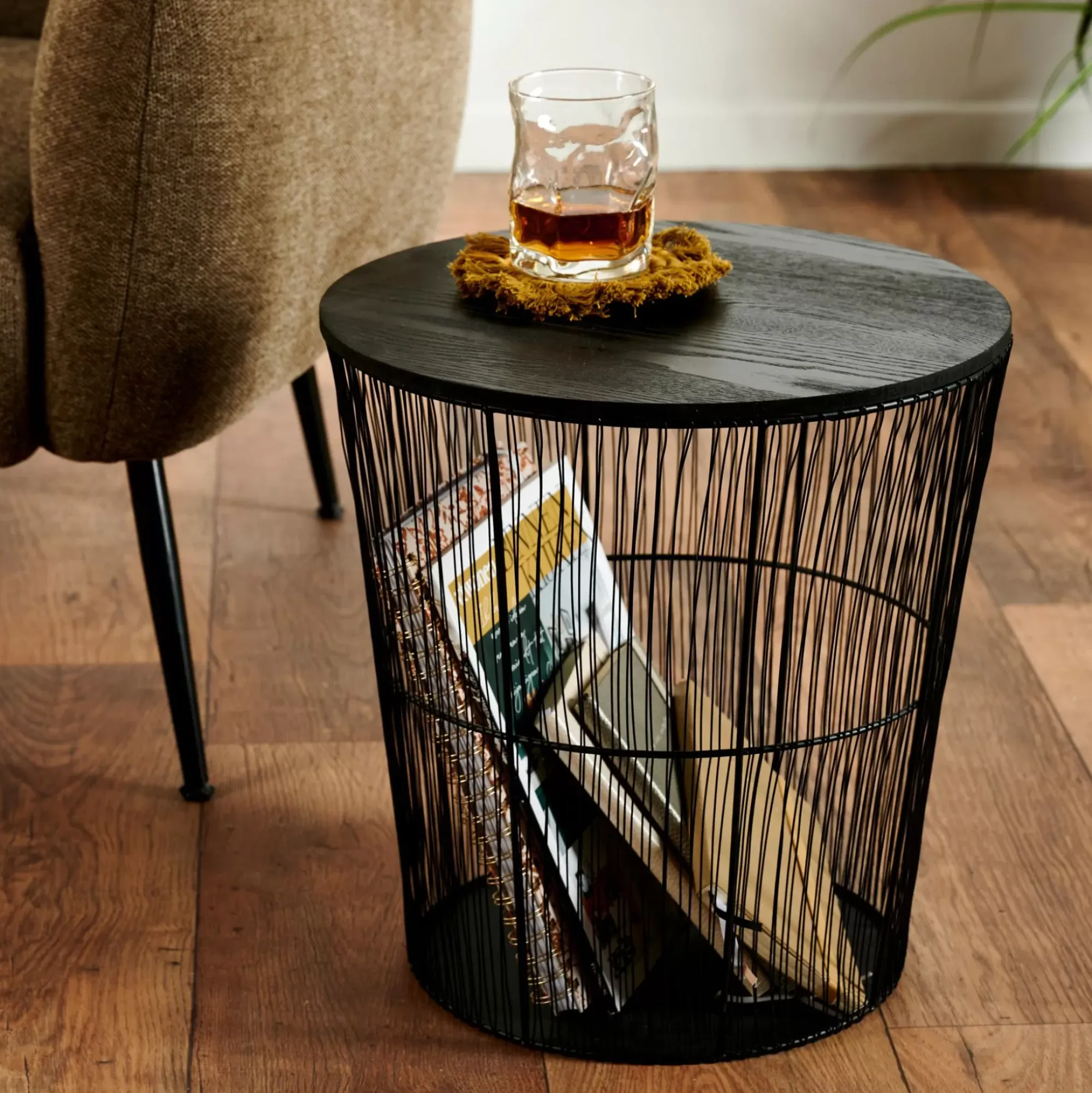 CASA Mesas Auxiliares|Wiras Mesa Auxiliar Negro