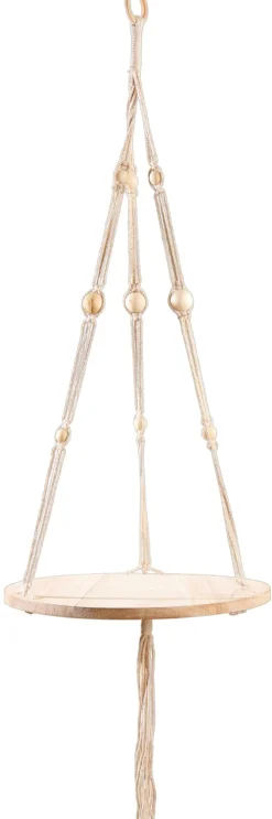 CASA Colgadores Para Plantas|Woody Mesa Para Plantas Pendiente Natural