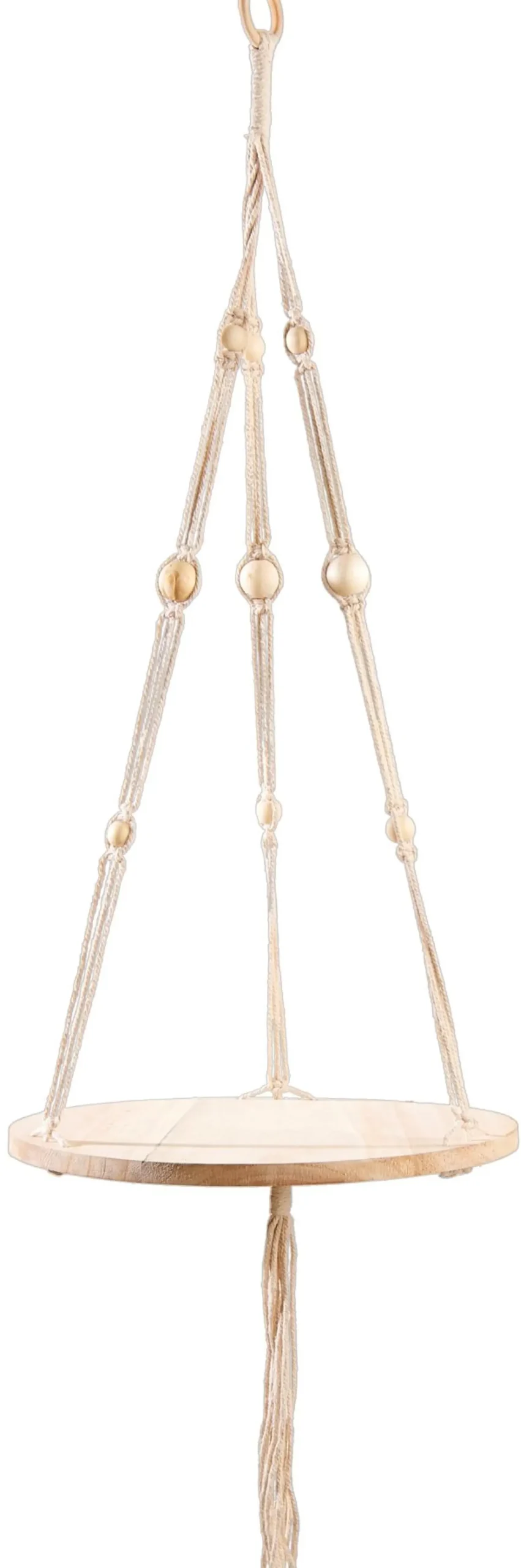 CASA Colgadores Para Plantas|Woody Mesa Para Plantas Pendiente Natural