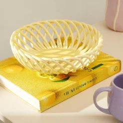 CASA Accesorios De Cocina|Wovy Frutero Amarillo Claro