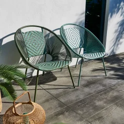 CASA Sillas Lounge|Yuma Silla Lounge Verde